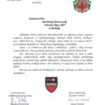 Podziękowania od Barlineckiej Akademii Futbolu, 2019