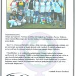 Podziękowanie od Football Women Barlinek