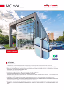 ulotka MC Wall System fasadowy