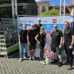 Ekipa BFT na zawodach rowerkowych.